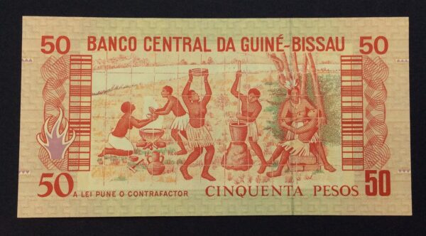 Guinea-Bissau 50 Pesos 1990 GB681 - Image 2