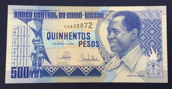 Guinea-Bissau 500 Pesos 1990 GB682