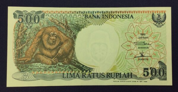 Indonesia 500 Rupiah 1992 GB692 - Image 2