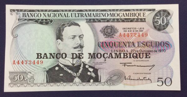Mozambique 50 Escudos 1970 GB699