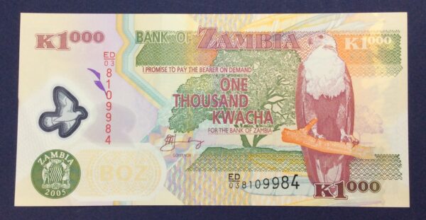Zambia 1000 Kwacha 2005 GB703
