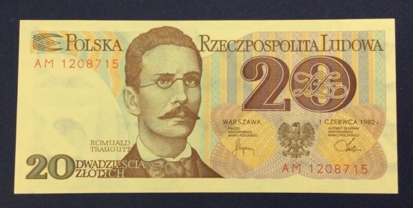 Poland 20 Zlotych 1982 GB706