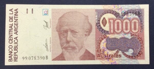 Argentina 1000 Australes (1988-1990) GB712