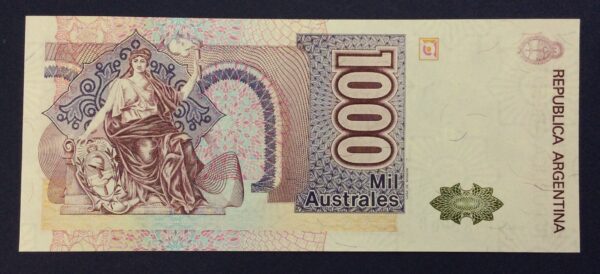 Argentina 1000 Australes (1988-1990) GB712 - Image 2