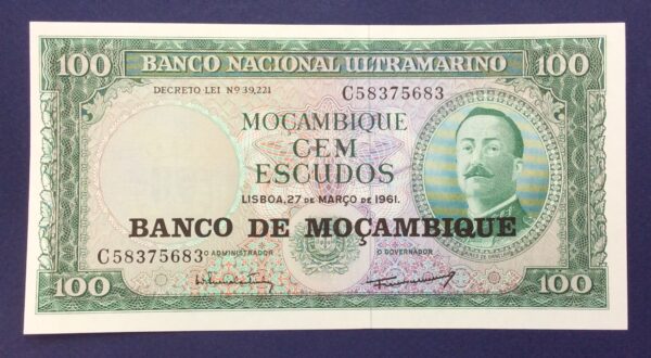 Mozambique 100 Escudos 1961 GB725