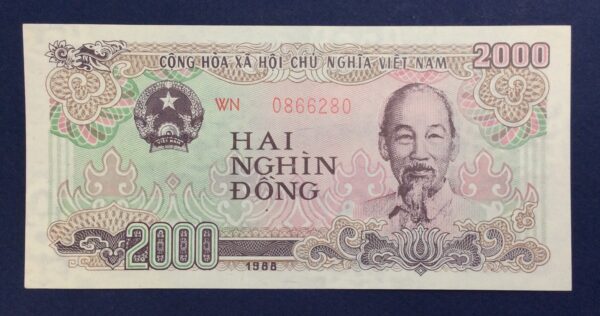Vietnam 2000 Đồng 1988 GB761