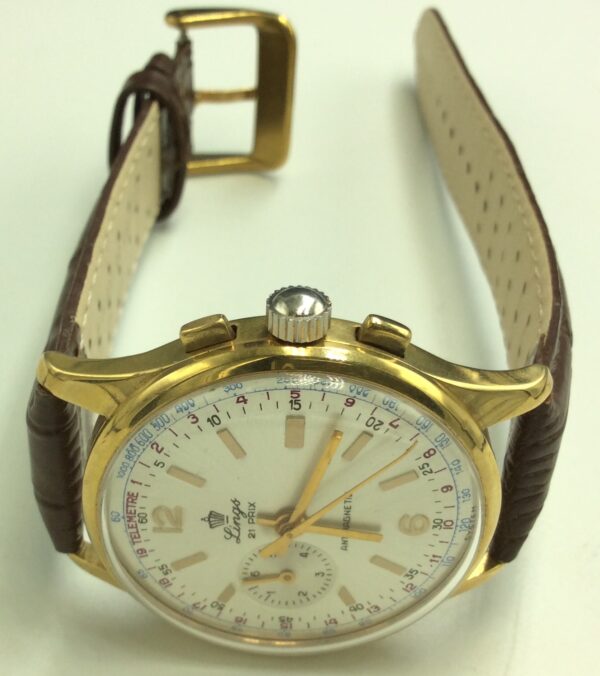 Lings 21 Prix Chronostop Chronograph Mechanical Vintage Watch - Image 3