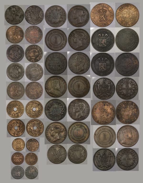 Lot 24 Coins from 1790-1945