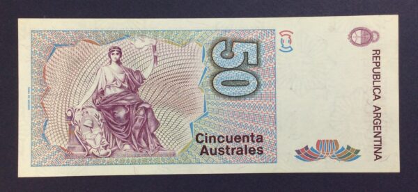 Argentina 50 Australes 1986 UNC GB835 - Image 2
