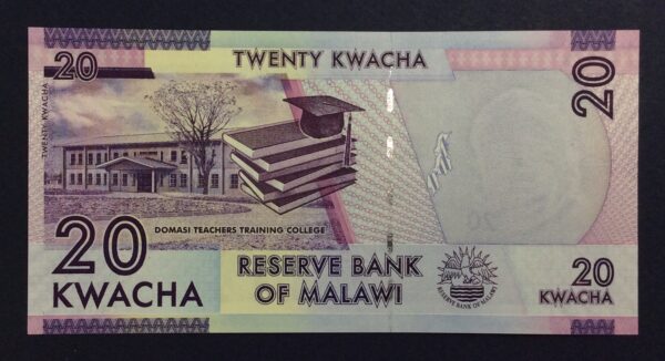 Malawi 20 Kwacha 2012 UNC GB851 - Image 2