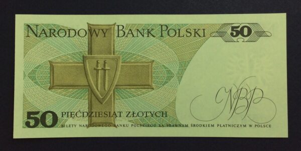 Poland 50 Zlotych 1988 UNC GB898 - Image 2