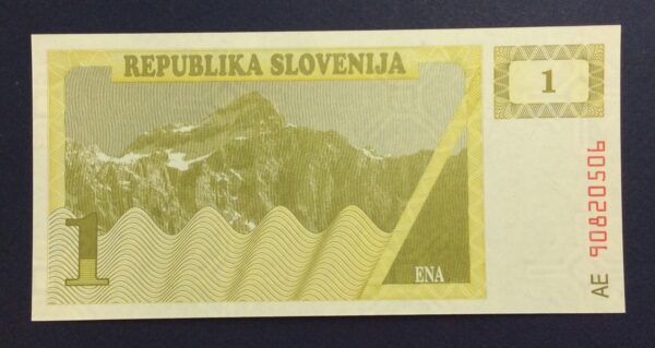 Slovenia 1 Tolar 1990 UNC GB903