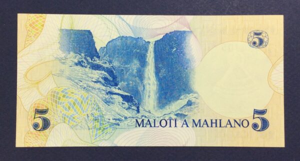 Lesotho 5 Maloti 1979 UNC GB920 - Image 2