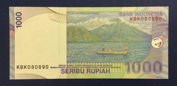 Indonesia 1000 Rupiah 2000 UNC GB820