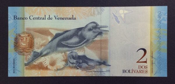 Venezuela 2 Bolivares 2012 UNC GB824 - Image 2