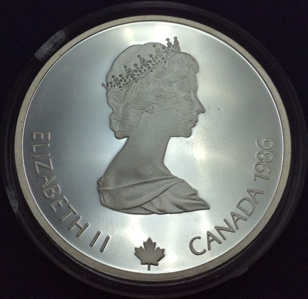 Canada 20 Dollars - Elizabeth II (Cross-country Skiing) 1986 GC483