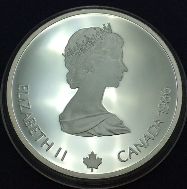 Canada 20 Dollars - Elizabeth II (Free-style Skiing) 1986 GC484