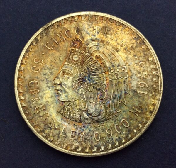 Mexico 5 Pesos 1948 GC485