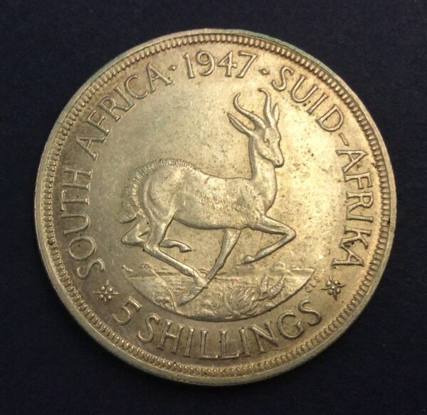 South Africa 5 Shillings 1947 GC493 - Image 2