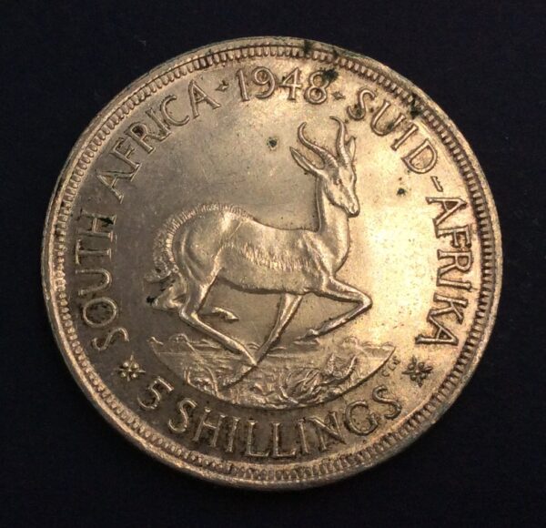 South Africa 5 Shillings 1948 GC494 - Image 2