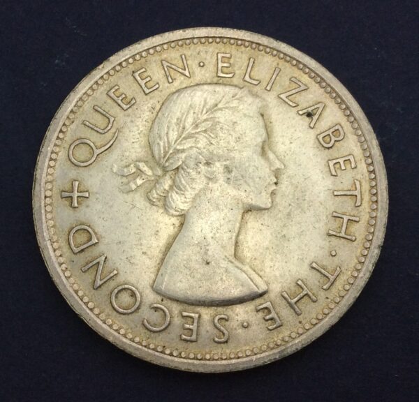 Zimbabwe 1 Crown - Elizabeth II Cecil Rhodes 1953 GC497