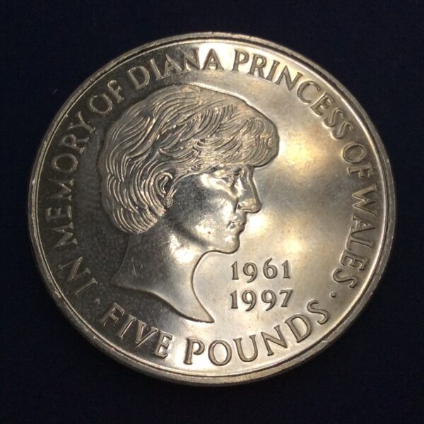 United Kingdom 5 Pounds - Elizabeth II 4th portrait GC499 - Image 2