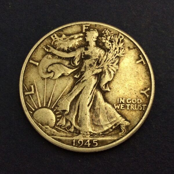 USA 1/2 Dollar 1945 GC534