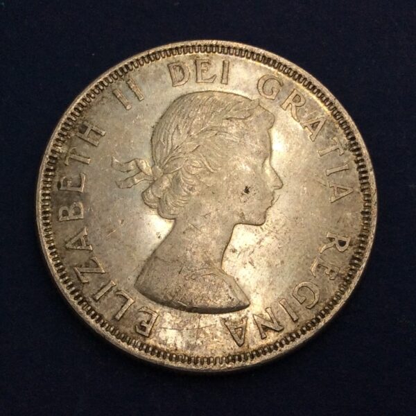 Canada 1 Dollar - Elizabeth II (Confederation Conferences) 1964 Silver Coin GC548