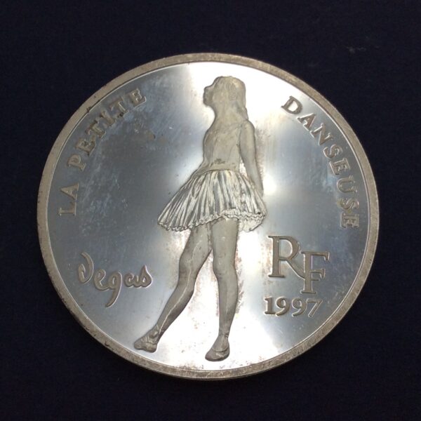 France 10 Francs / 1½ EURO 1997 Silver Coin GC550