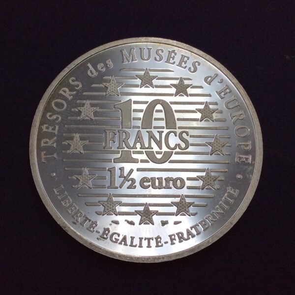 France 10 Francs / 1½ EURO 1997 Silver Coin GC550 - Image 2