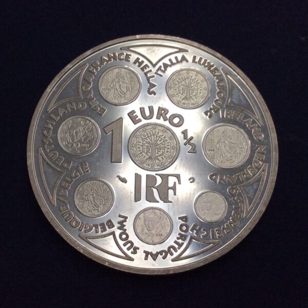 France 1½ EURO 2002 Silver Coin GC553 - Image 2
