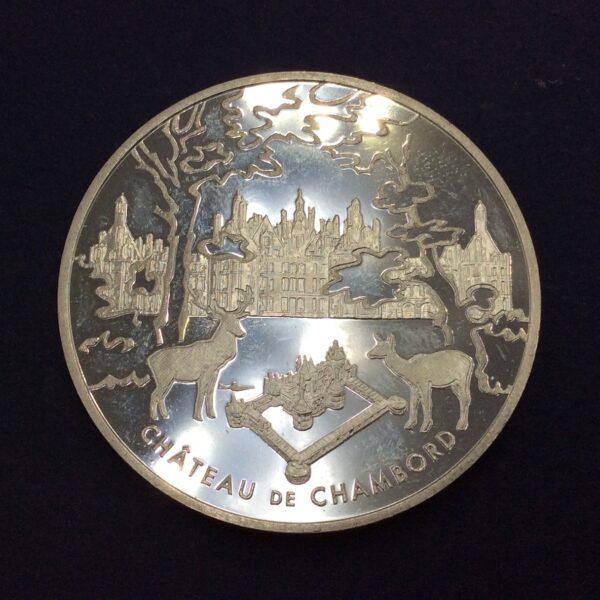 France 1½ Euro (Chateau Chambord) 2003 Silver Coin GC554