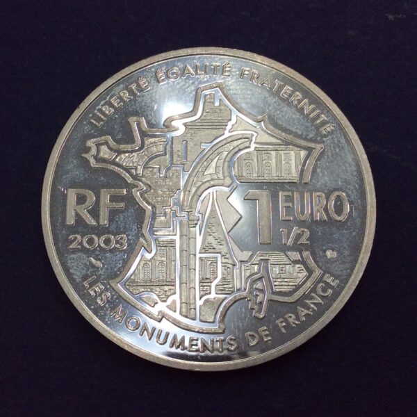 France 1½ Euro (Chateau Chambord) 2003 Silver Coin GC554 - Image 2