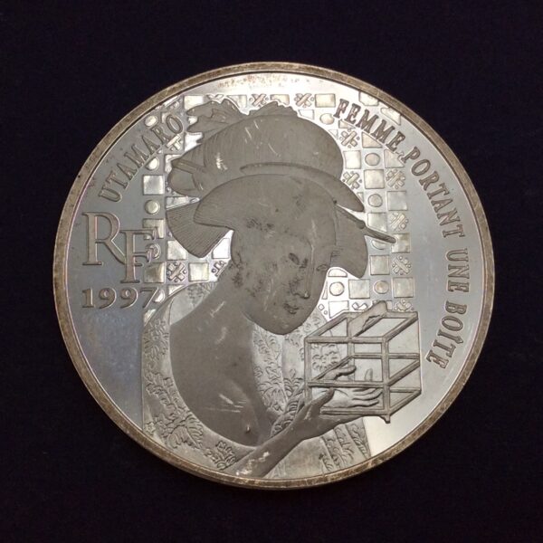 France 10 Francs / 1½ EURO 1997 Silver Coin GC552