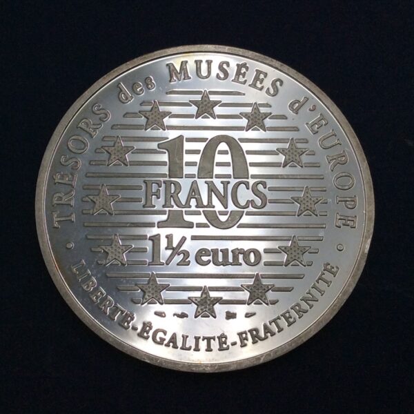 France 10 Francs / 1½ EURO 1997 Silver Coin GC552 - Image 2