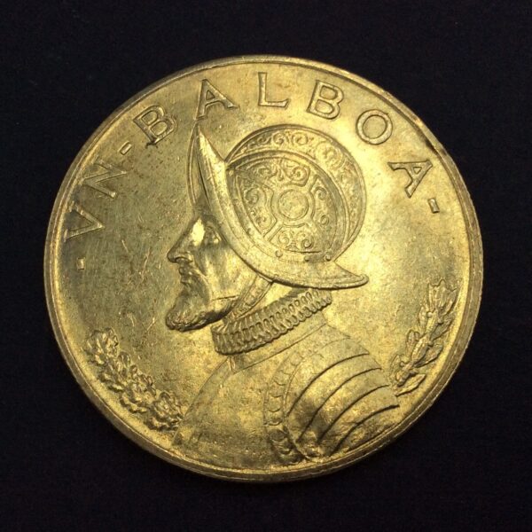 Panama 150 Balboas 1947 Silver Coin GC558