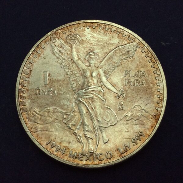 Mexico 1 OnZa 1994 Silver Coin GC562