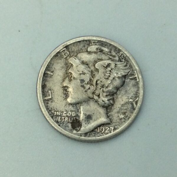 USA 1 Dime 1927 D GC569