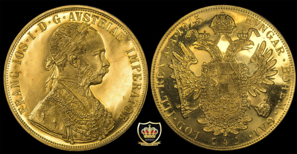1915 4 Δουκάτα Αυστρία UNC