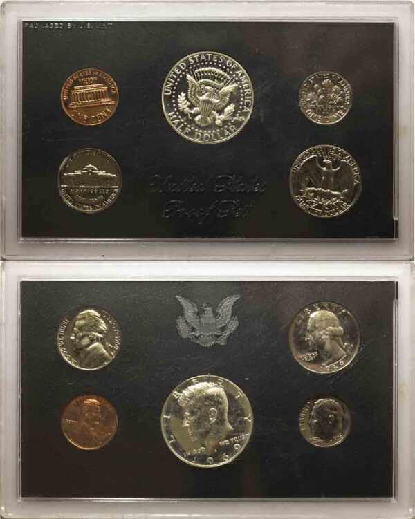 1969 USA PROOF SET (SILVER HALF DOLLAR) PGC