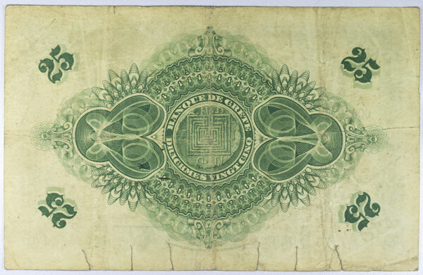 Τράπεζα Κρήτης 25 Δραχμές 1915 PGB A006 243592 - Image 2
