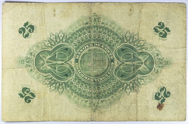 Τράπεζα Κρήτης 25 Δραχμές 1915 PGB A003 270329 - Image 2