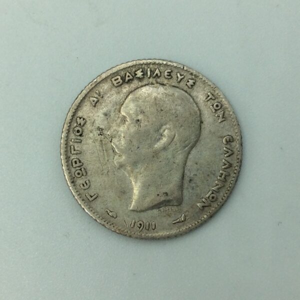 Greece 1 Drachmai 1911 GC628