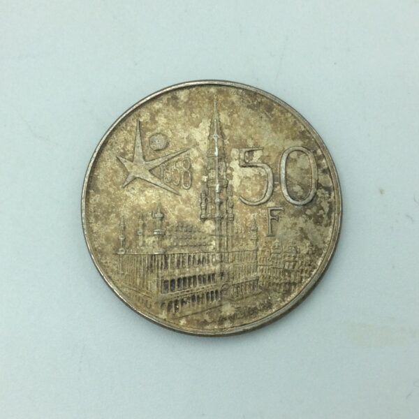Belgium 50 Francs 1958 GC633 - Image 2