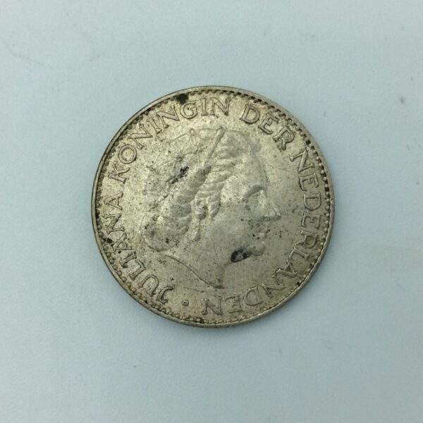Netherlands 1 Gulden 1955 GC641
