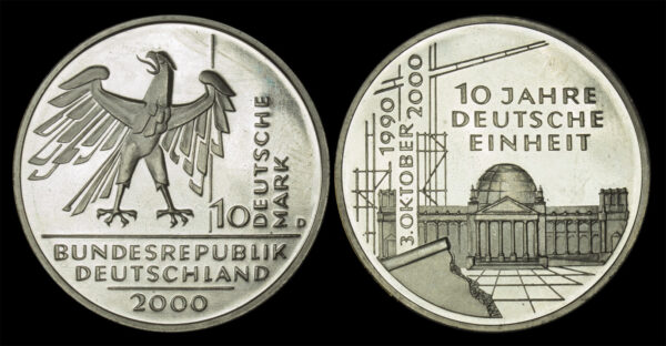 2000 Germany - Federal Republic 10 Mark  PGC229