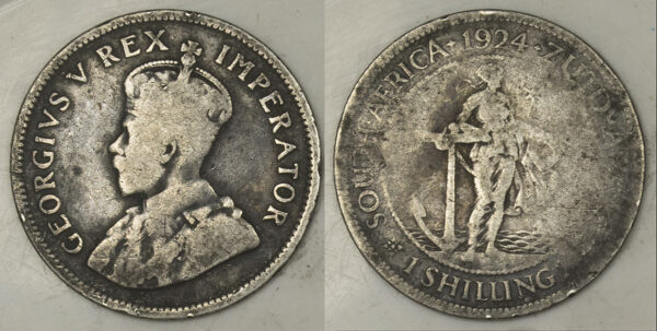 1 Shilling - George V South Africa Silver PGC258