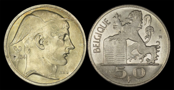 1954 50 Francs French text  PGC230