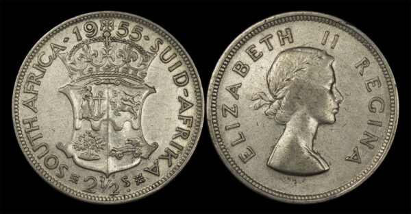 South Africa 2-1/2 Shillings PGC235