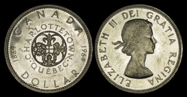 1964 1 Dollar - Elizabeth II Confederation Conferences PGC239